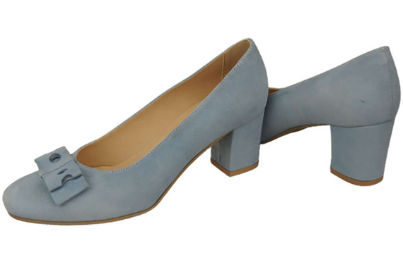 Damenschuhe Pumps Blau Natürliches Wildleder 163 ElitaBut