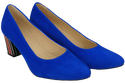 Damenschuhe Azure Pumps Natürliches Wildleder mit dekorativem Absatz 158 von ElitaBut