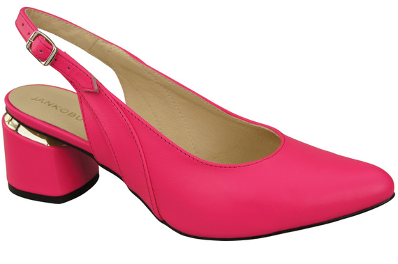 Damenschuhe Sandalen Neonrosa Naturleder 196 ElitaBut