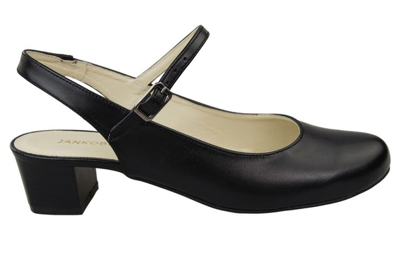 Damenschuhe Sandale Schwarz Naturleder 108 ElitaBut