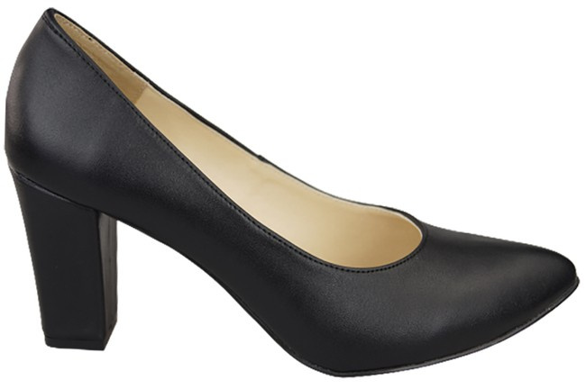 Damenschuhe Pumps Schwarz Naturleder 170 ElitaBut