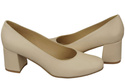 Damenschuhe Pumps Naturleder 171 Beige ElitaBut