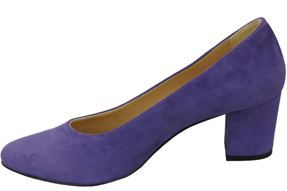 Damenschuhe Pumps Lila Natürliches Wildleder 106 ElitaBut