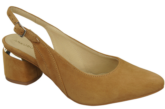 Damensandalen aus natürlichem Wildleder, rote Eleganz und Komfort 196 von ElitaBut
