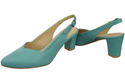 Damen Footwear Türkis Stiletto Sandalen Natural Leder 217 ElitaBut