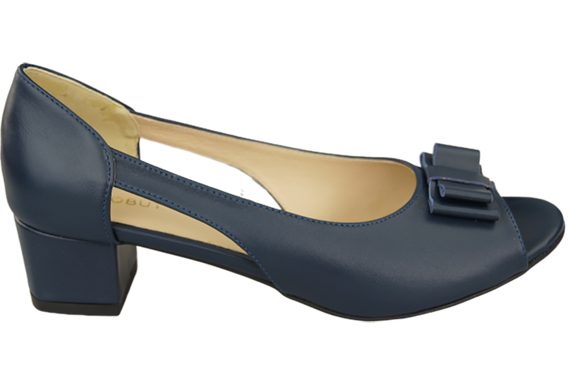 Damenschuhe Sandalen Marineblau Naturleder 145 ElitaBut