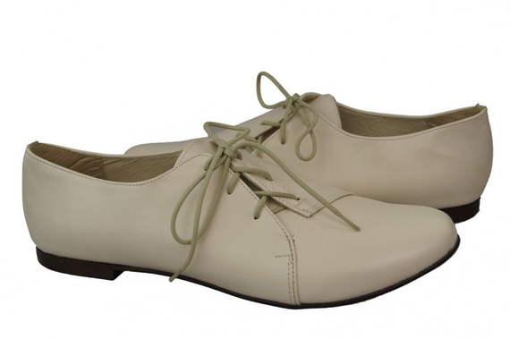 Damen Ballerinas Beige Naturleder 110 ElitaBut