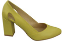 Damenschuhe Zitronenpumps, Naturleder 184 ElitaBut