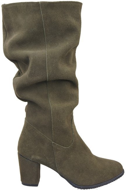 Schuhe Damenstiefel, Naturleder, Velours 141 Flasche ElitaBut