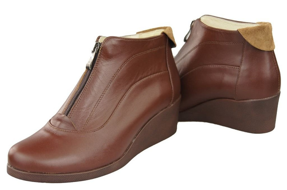 Damenschuhe Frühling / Herbst Naturleder Braun 133 L ElitaBut