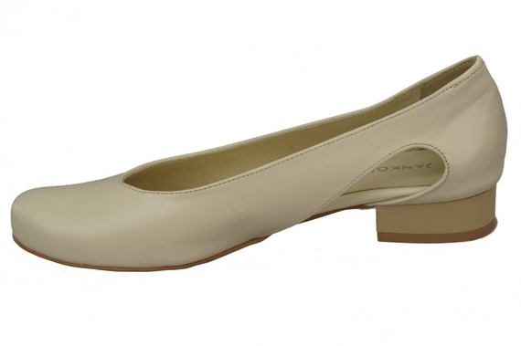 Damen Ballerinas Beige Naturleder 103 ElitaBut
