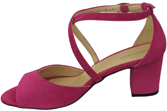 Damenschuhe Sandalen Lila Naturleder Wildleder 111 ElitaBut