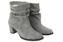 Damenschuhe Stiefeletten, Naturleder, Grau 986 ElitaBut