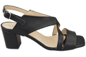 Damenschuhe Sandalen Schwarz Naturleder 149 ElitaBut