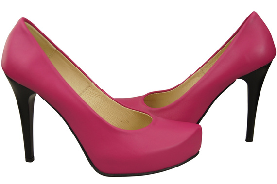 Damen Footwear Purpurfarbig Stiletto Pumps Naturleder 205 ElitaBut