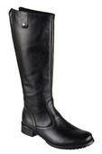 Damenstiefel, Stiefel, Naturleder, Schwarz 749 ElitaBut