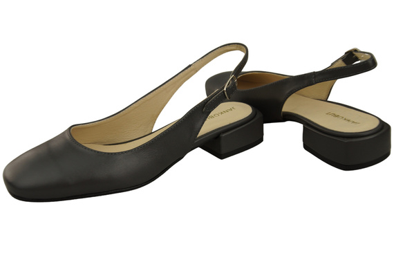 Damen Schuhe Sandalen Graphit Flacher Absatz Naturleder 206 ElitaBut