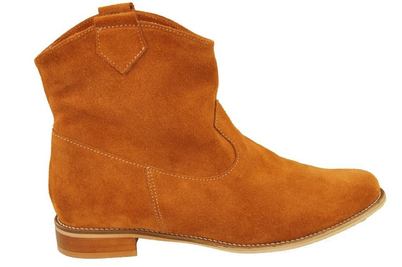 Schuhe Damenstiefel Frühling / Herbst, Naturveloursleder, Rot, 132 L ElitaBut