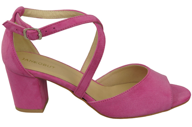 Damenschuhe Sandalen Fuchsia Naturleder Wildleder 111 ElitaBut