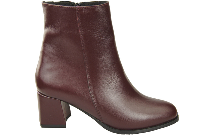 Damenstiefel Burgund für Winter Naturleder 214 Z ElitaBut