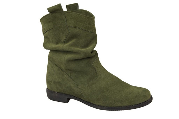 Schuhe Damen Stiefeletten Winter Naturveloursleder Bottled 117 Z ElitaBut