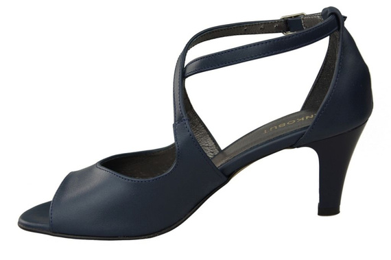 Damenschuhe Sandalen Marineblau Naturleder 115 ElitaBut