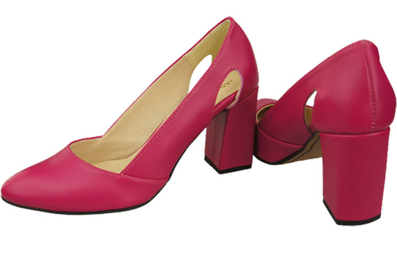 Damenschuhe Pumps Lila Naturleder 184 ElitaBut