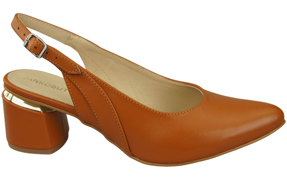 Damenschuhe Sandalen Rot Naturleder 196 ElitaBut