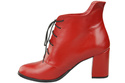 Damen Schnürstiefel Frühling/Herbst Naturleder Rot 174 L ElitaBut
