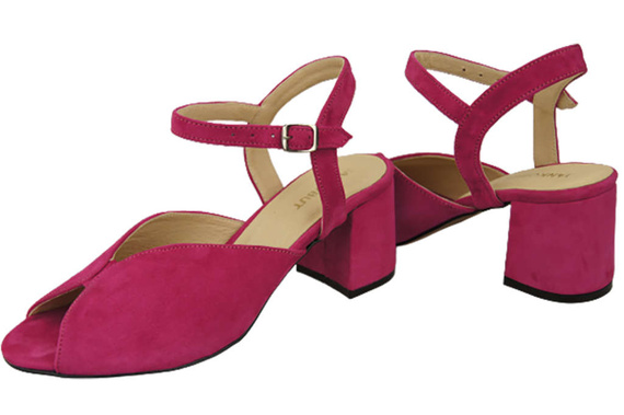 Damenschuhe Sandalen Lila Naturleder Wildleder 185 ElitaBut