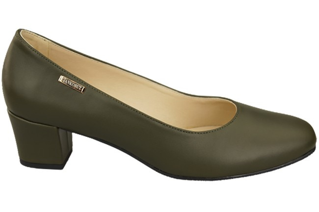 Damenschuhe Pumps Naturleder 172 Olive ElitaBut