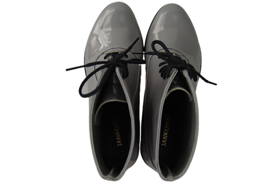 Damenschuhe Frühling/Herbst Naturleder Grau Lack 155 L ElitaBut