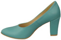 Damenschuhe Türkise Pumps, Naturleder 170 ElitaBut