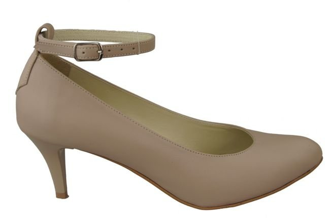 Damenschuhe Cappuccino Lico Pumps, Naturleder 997 ElitaBut