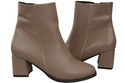Damenstiefel Cappuccino Dunkel für Winter Naturleder 214 Z ElitaBut