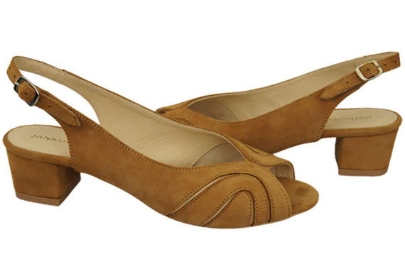 Damenschuhe Sandalen, natürliches Wildleder, Rude 991 ElitaBut