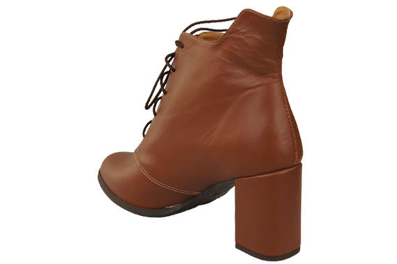 Damenschuhe Schnürstiefel Frühling/Herbst Naturleder Braun 174 L ElitaBut