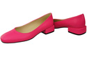 Bequeme Frauen Schuhe Neon Rosa Flats Natural Leder 204 ElitaBut