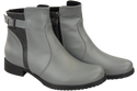 Winter-Damenstiefel, Naturleder, Grau 156 von ElitaBut