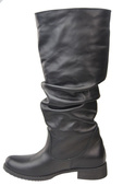 Schuhe Damenstiefel, Stiefel, Naturleder 123 Schwarz ElitaBut