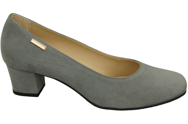 Bequeme Frauen Schuhe Aschgrau Wildleder 172 Z ElitaBut