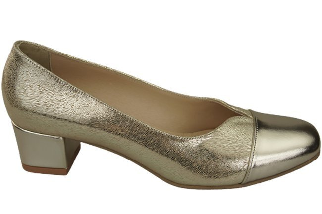 Damenschuhe Pumps Naturleder 164 Gold ElitaBut