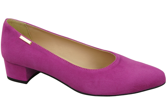Bequeme Damen-Schuhe Cyclamen aus echtem Veloursleder 220 Z ElitaBut