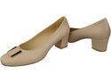Damenschuhe Pumps Naturleder 187 Cappuccino Bright ElitaBut