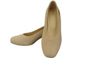 Bequeme Frauen Schuhe Beige Wildleder 172 Z ElitaBut