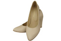 Damenschuhe Beige Pumps, Naturleder 170 ElitaBut