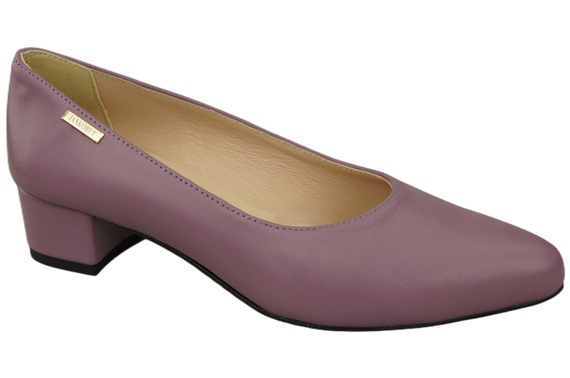 Damen Pumps Lilienfarben mit niedrigem Absatz zeitlose Eleganz und Komfort 220 ElitaBut