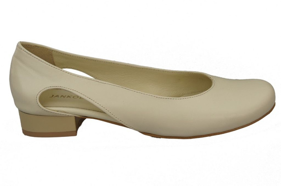 Damen Ballerinas Beige Naturleder 103 ElitaBut