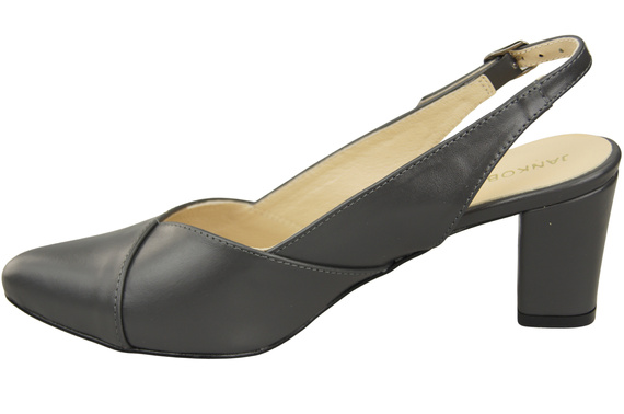 Damen Footwear Graphit Stiletto Sandalen Natural Leder 217 ElitaBut