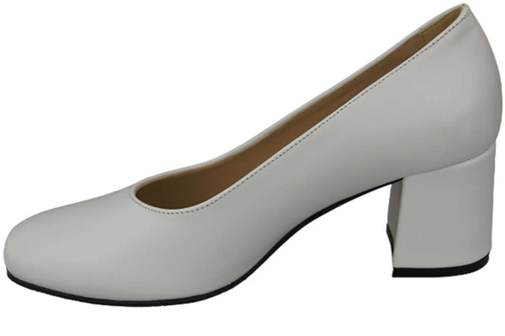 Damenschuhe Pumps Naturleder 171 Weiß ElitaBut